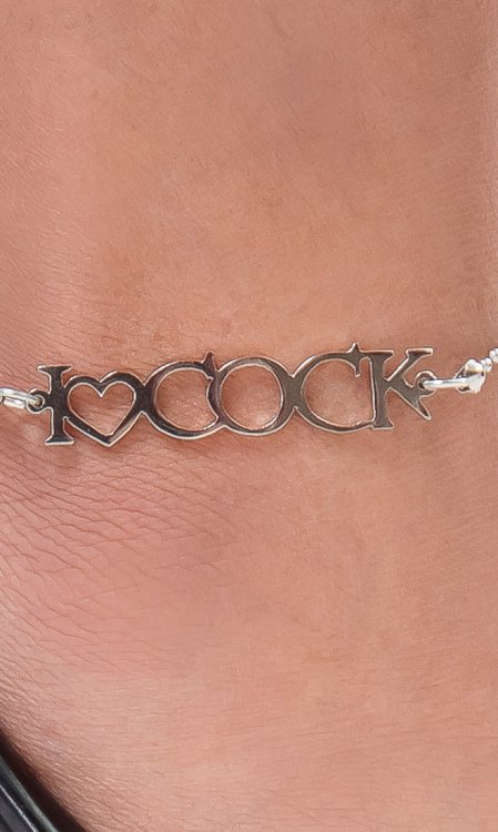 I❤Cock Ankle Chain