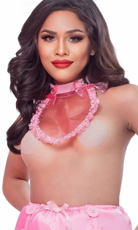 Plastic Squiggle Bib