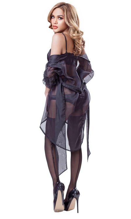 Lace Night Robe
