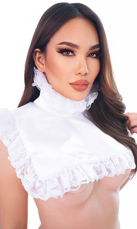 Rebecca Lockable Satin Collar