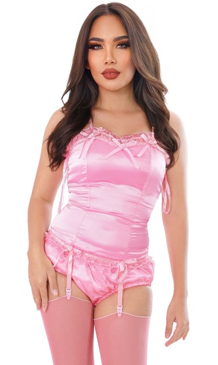 Senzy Soft Satin Corset