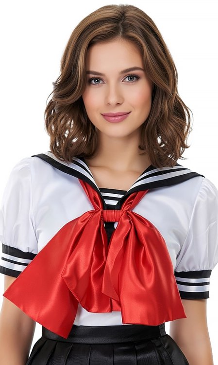Cosplay Satin Neck-tie
