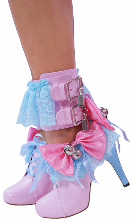 4 inch Lockable Sissy Kiss Shoes
