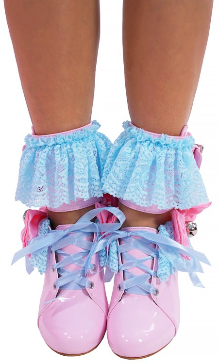4 inch Lockable Sissy Kiss Shoes