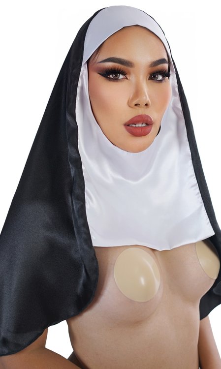 Satin Nun Habit (hat)