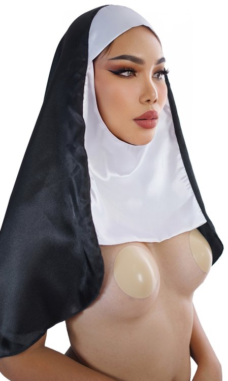 Satin Nun Habit (hat)