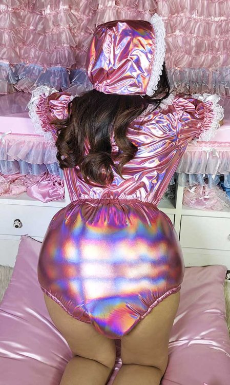 Dinky Shiny Holo Romper