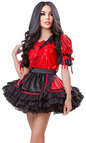 Adorlee Holographic French Maid