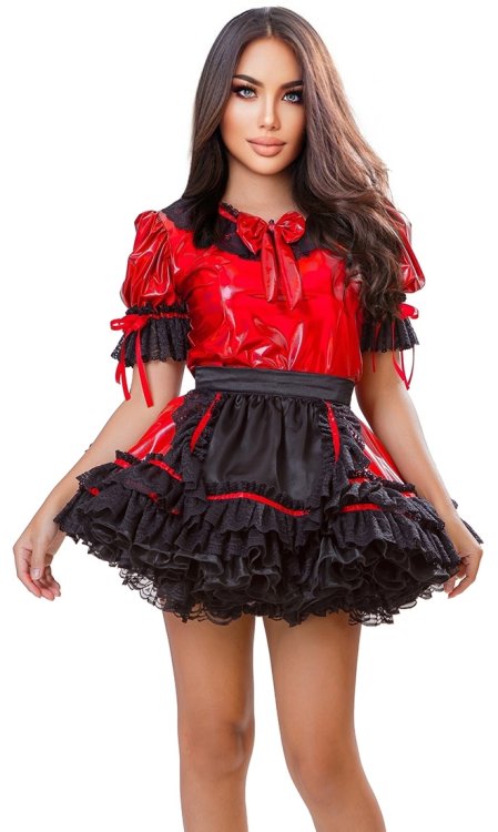 Adorlee Holographic French Maid