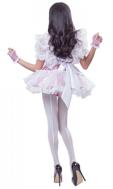 Luxury Frilly Holo Sissy Maid