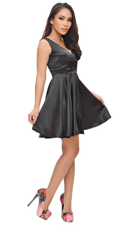 Moira Satin Dress