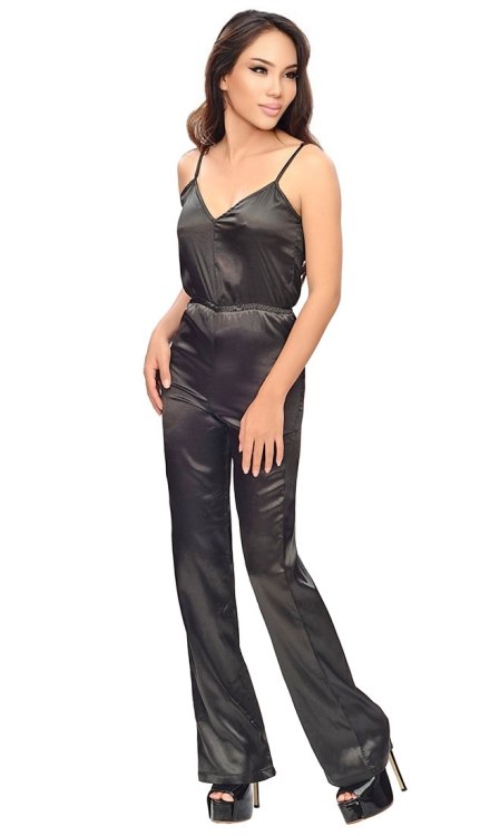 Aysha Satin Jumpsuit