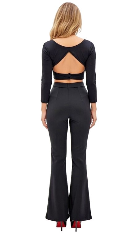 Olisa Open Crop Top