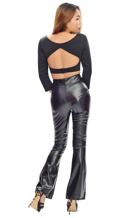 Aurora Leatherette Trousers