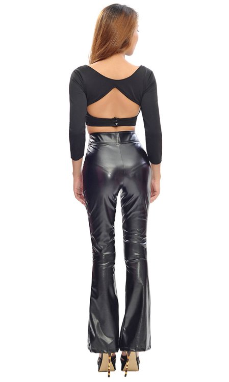 Aurora Leatherette Trousers