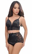 Yana Satin and Lace Lingerie Set