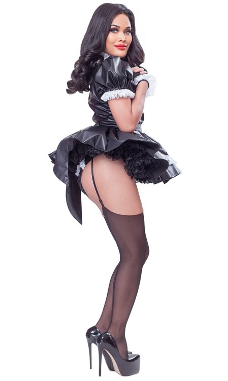 Shayla Leather French Maid