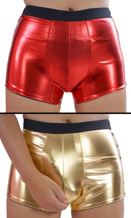 Metallic Poser Pant