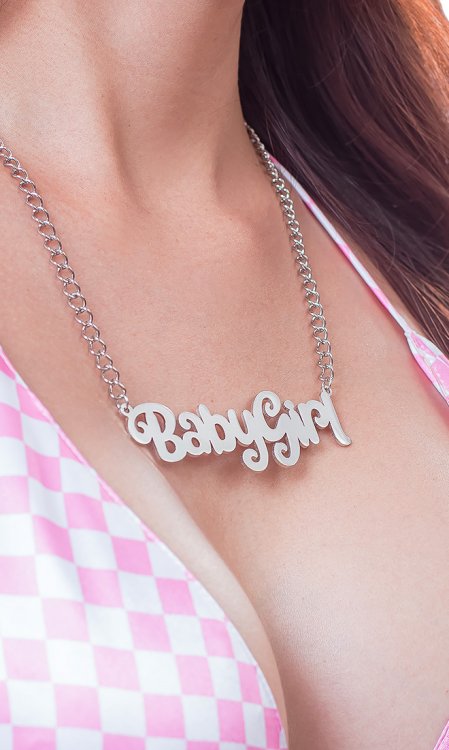 BabyGirl Necklace (LARGE size)