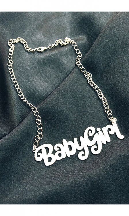 BabyGirl Necklace (LARGE size)