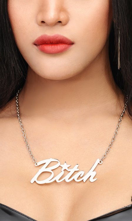 Bitch Necklace (LARGE size)