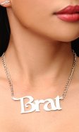 Brat Necklace (LARGE size)