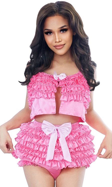 Satin and Lace BlushFrillies