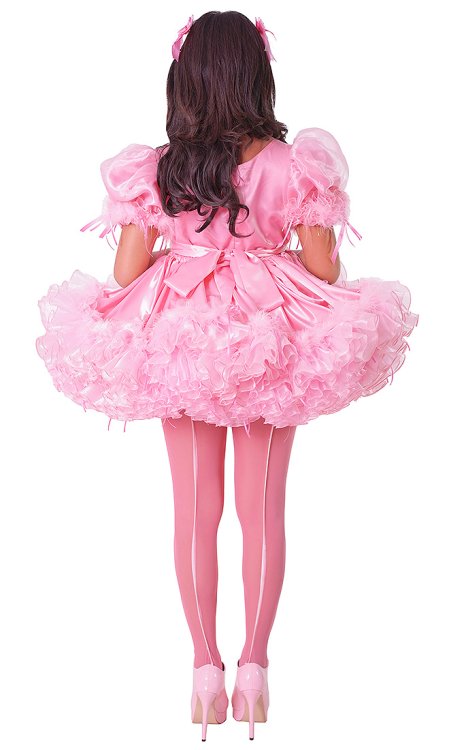 Barbi Satin Sissy Dress