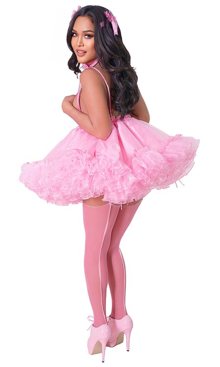 Barbi Satin Sissy Dress