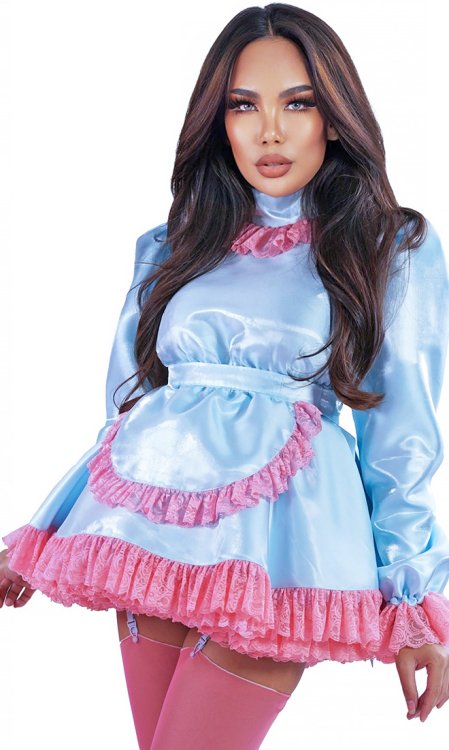 Lolita Satin Prissy Sissy Maid