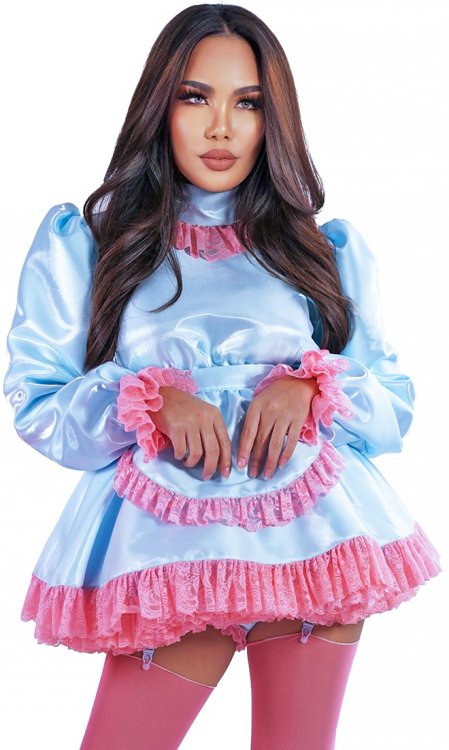 Lolita Satin Prissy Sissy Maid