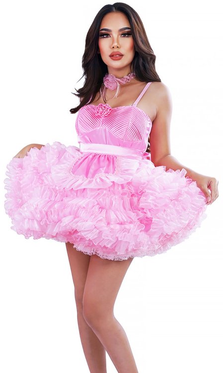 Sweet Rose Sissy Dress