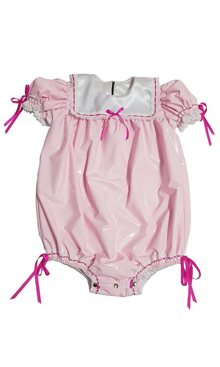 Twixxie PVC and Satin Romper
