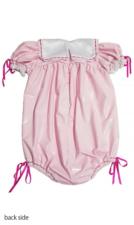Twixxie PVC and Satin Romper
