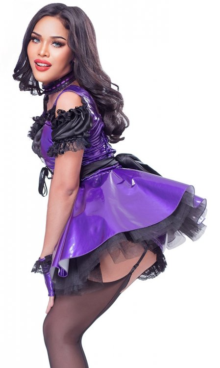 Cinderella PVC Maids Uniform