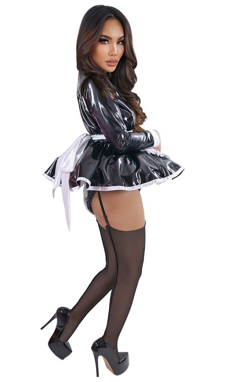 Ivy PVC French Maid