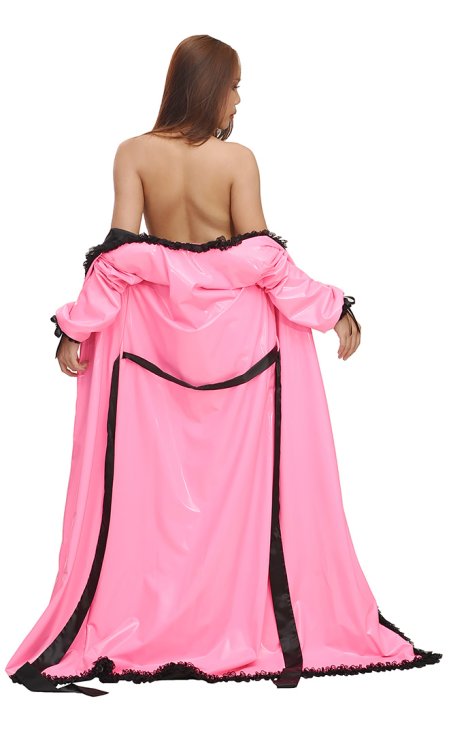 PVC and Lace Gown