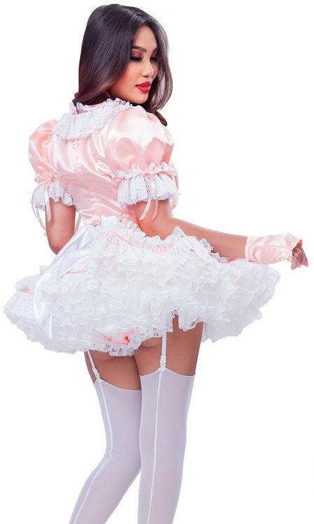Adorlee Satin French Maid