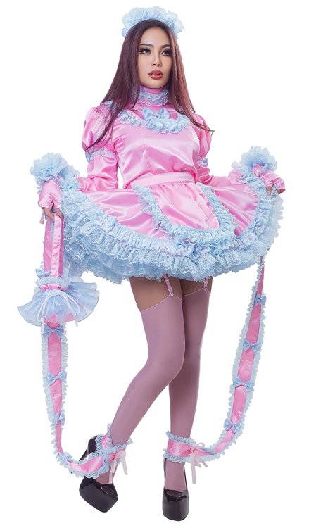 Reysha Satin Sissy Dress