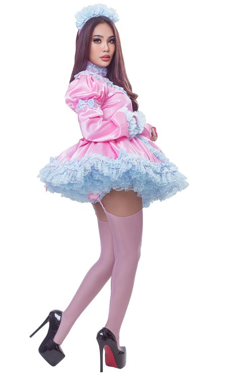 Reysha Satin Sissy Dress