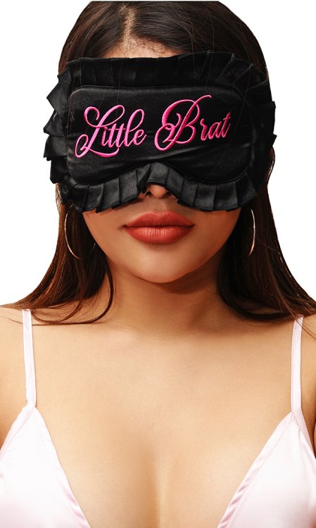 Naughty Satin Eye Mask