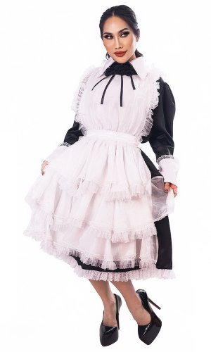 Miss Milly Maid (Long Frilly Pinny)