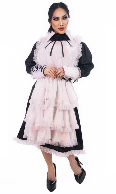 Miss Milly Maid (Long Frilly Pinny)