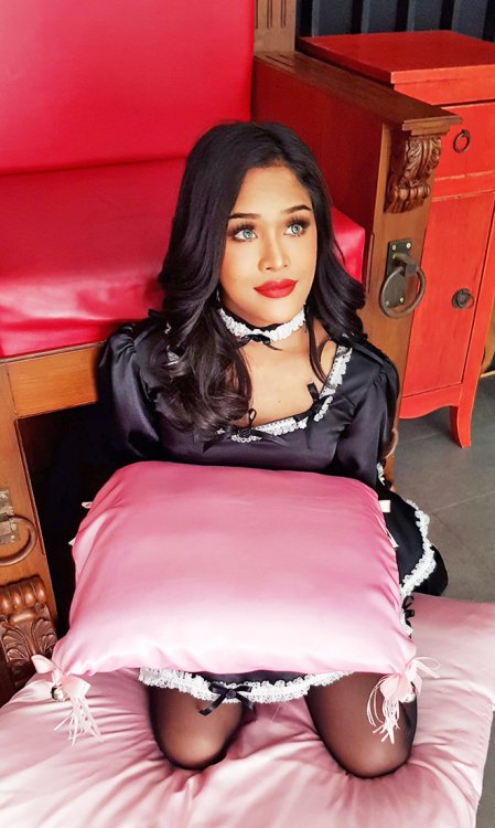Satin Sissy Cushion Cover