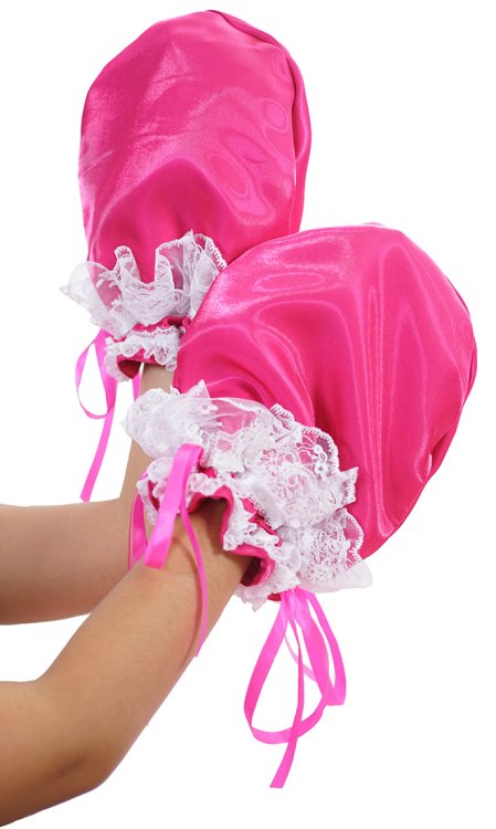 Satin Adult Baby Mittens
