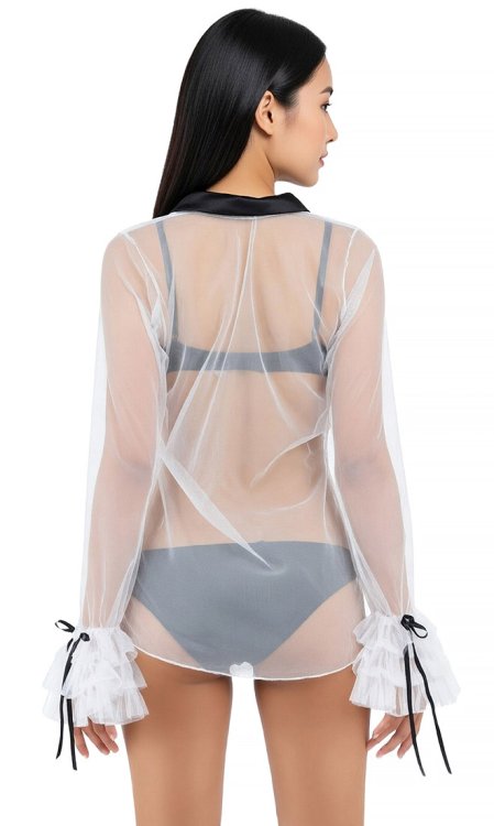 Kristen see-through Blouse