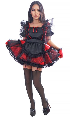 Luxury Frilly Wondershine Sissy Maid