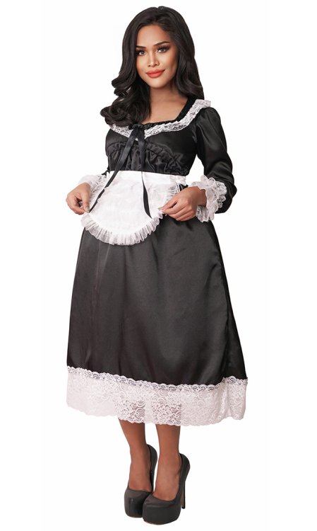 Satin Victorian Maid