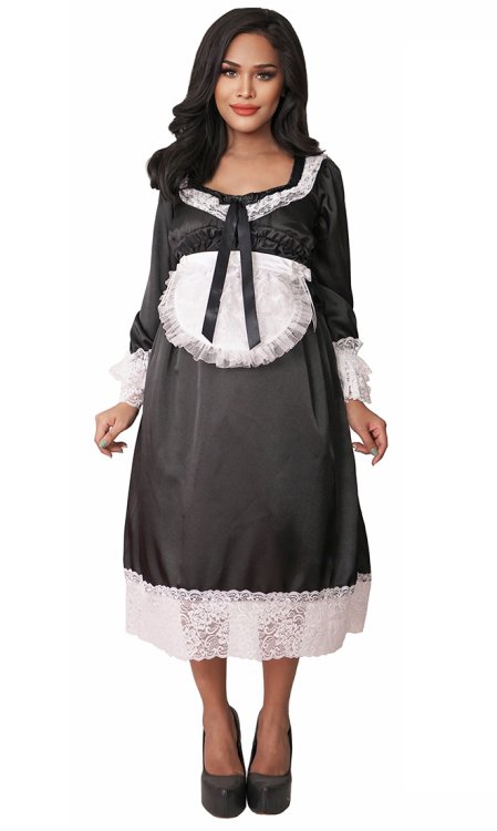 Satin Victorian Maid