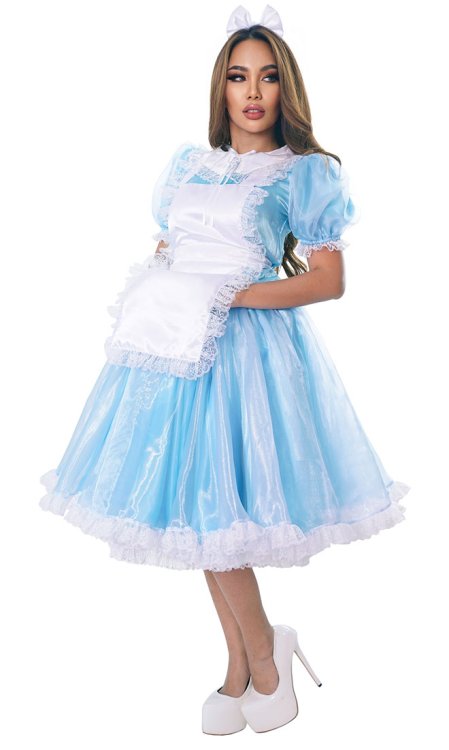 Alice in Wonderland Long Sissy Dress